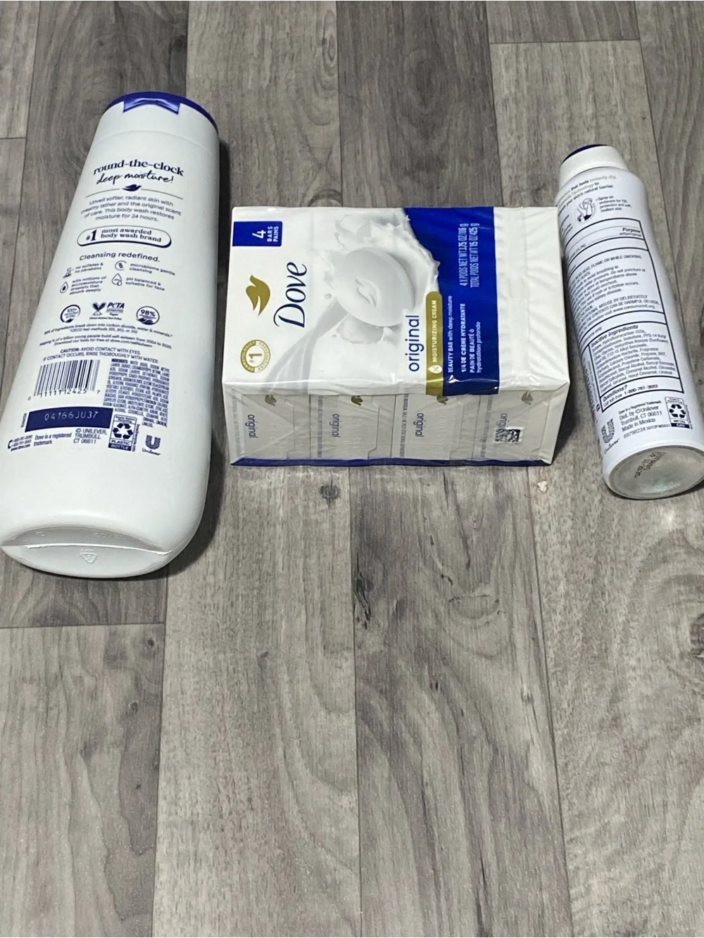 Dove Deep Moisture Body Wash - White